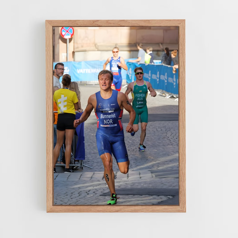Poster Run Like the Wind – affiche Athlétisme (vue 4)